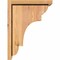 Ekena Millwork New Brighton Smooth Corbel w/Backplate, Western Red Cedar, 7 1/2"W x 12"D x 16"H COR08X12X16NEB01SWR - alternate 2